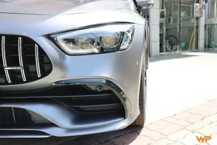 벤츠 GT43 AMG 랩핑제거 및 전체랩핑 재시공 장안동 / 광진구 중곡동