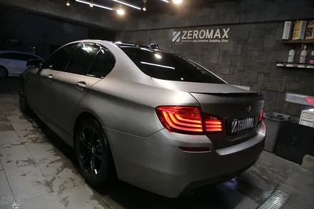 BMW 5시리즈 랩핑 할인된 가격? 근데 퀄리티는 할인 안 해요. / 광진구, 성수, 송파