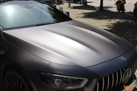 벤츠 GT43 AMG 랩핑제거 및 전체랩핑 재시공 장안동 / 광진구 중곡동