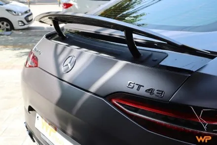 벤츠 GT43 AMG 랩핑제거 및 전체랩핑 재시공 장안동 / 광진구 중곡동