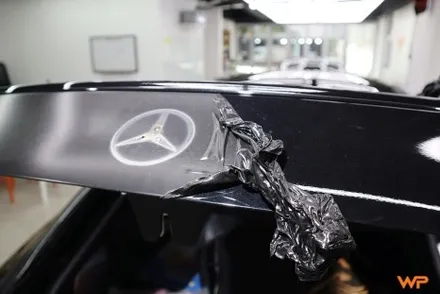 벤츠 GT43 AMG 랩핑제거 및 전체랩핑 재시공 장안동 / 광진구 중곡동