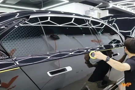건대랩핑 BMW 7시리즈 투톤 자동차랩핑가격 궁금해 / 광진구 중곡동