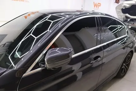 BMW G30 520I 윈도우몰딩 크롬죽이기 부분랩핑 / 광진구 중곡동
