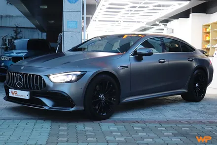 벤츠 GT43 AMG 랩핑제거 및 전체랩핑 재시공 장안동 / 광진구 중곡동
