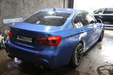 BMW 3시리즈 락그레이 시멘트 전체랩핑 청라랩핑 / 광진구, 성수, 송파