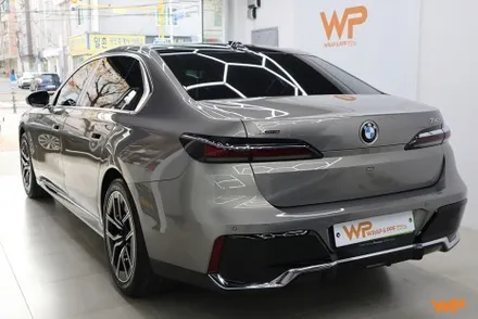 BMW 7시리즈 상단 투톤랩핑 비닐프로그 하이그로시 블랙 광진구랩핑 / 광진구, 성수, 송파