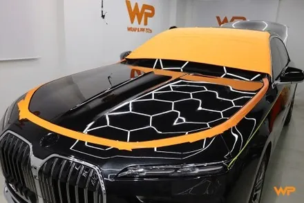 건대랩핑 BMW 7시리즈 투톤 자동차랩핑가격 궁금해 / 광진구 중곡동