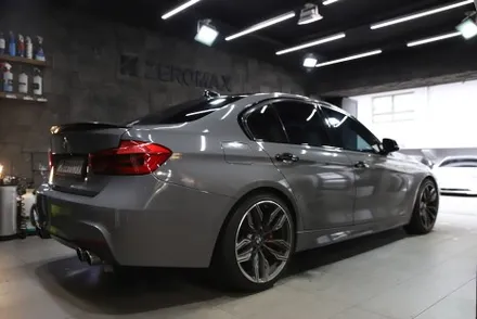 BMW 3시리즈 락그레이 시멘트 전체랩핑 청라랩핑 / 광진구, 성수, 송파