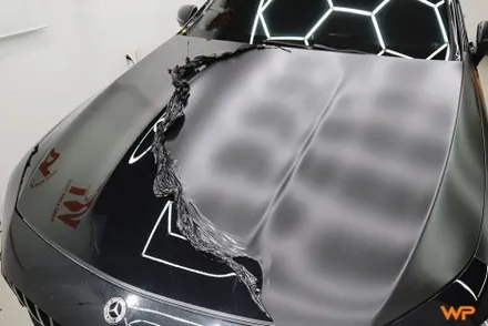 벤츠 GT43 AMG 랩핑제거 및 전체랩핑 재시공 장안동 / 광진구 중곡동