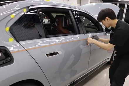 성수동 BMW 7시리즈 투톤랩핑 -고급스러움을 더하다. / 광진구 중곡동