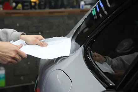 인천 포르쉐 카이엔 사고 수리 후 랩핑제거 그리고 전체PPF로 보험처리 / 광진구, 성수, 송파