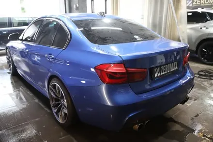 BMW 3시리즈 락그레이 시멘트 전체랩핑 청라랩핑 / 광진구, 성수, 송파