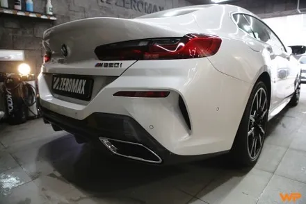 BMW 850i 전체PPF 그리고 크롬죽이기 까지 강남랩핑 / 광진구, 성수, 송파