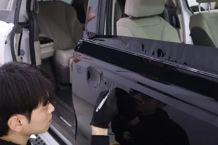 카니발 4세대 하이리무진 전체랩핑 차는 블랙이지! / 광진구 중곡동