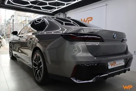 BMW 7시리즈 상단 투톤랩핑 비닐프로그 하이그로시 블랙 광진구랩핑 / 광진구, 성수, 송파