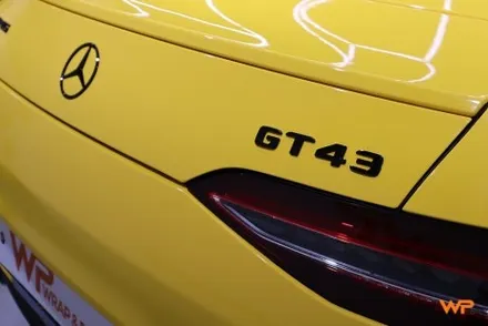 gt43 amg 크롬죽이기 엠블럼 블랙 교체 크롬딜리트 필수 / 광진구 중곡동