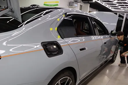 성수동 BMW 7시리즈 투톤랩핑 -고급스러움을 더하다. / 광진구 중곡동