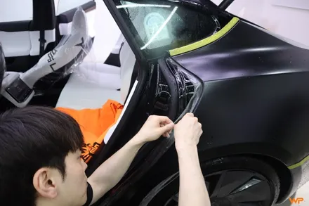 테슬라 모델S 전체 무광PPF 잘못하면 티 난다? 완성도 차이 공개 / 광진구 중곡동