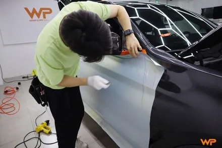 강동구랩핑 BMW X4 M40I 랩핑 제거 후 타이니봇 전체랩핑 / 광진구 중곡동