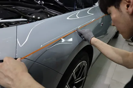 성수동 BMW 7시리즈 투톤랩핑 -고급스러움을 더하다. / 광진구 중곡동