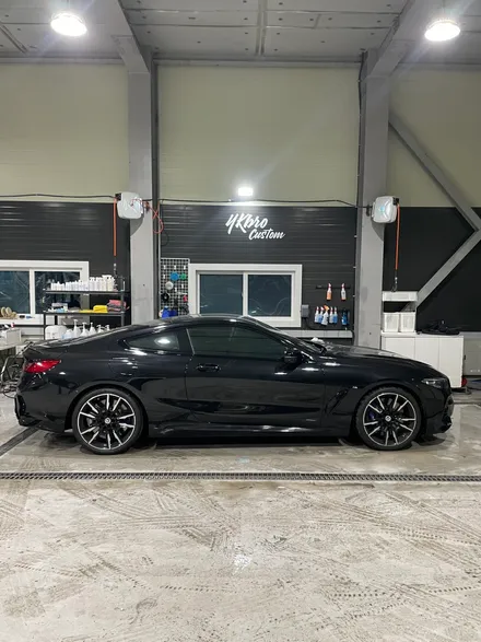 BMW 850I 쿠페 크롬죽이기 크롬딜리트 크롬삭제하면 어떻게 달라지나 한번 보실래요?! / 광진구, 성수, 송파