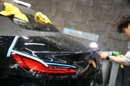 BMW Z4 M40I 자동차PPF 필름 시공 (+소프트탑,휠,가죽코팅) / 광진구, 성수, 송파