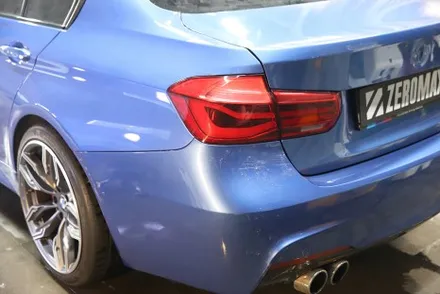 BMW 3시리즈 락그레이 시멘트 전체랩핑 청라랩핑 / 광진구, 성수, 송파
