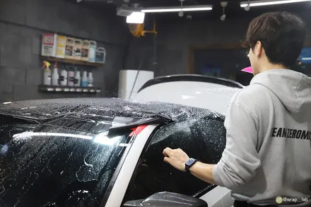 인천PPF잘하는곳 BMW 320i 생활보호PPF 및 루프스킨 블랙PPF / 광진구, 성수, 송파
