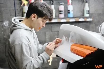 BMW 850i 전체PPF 그리고 크롬죽이기 까지 강남랩핑 / 광진구, 성수, 송파