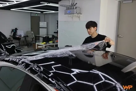 군자역 자동차랩핑 전문점 벤츠 CLS 가성비 루프스킨 / 광진구, 성수, 송파
