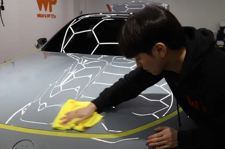 성수동 BMW 7시리즈 투톤랩핑 -고급스러움을 더하다. / 광진구 중곡동