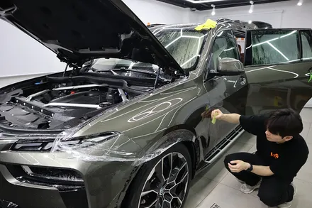 BMW X7 전체PPF 시공기 - 옥사이드 그레이 바디를 완벽하게 보호하는 가장 확실한 방법. / 광진구 중곡동