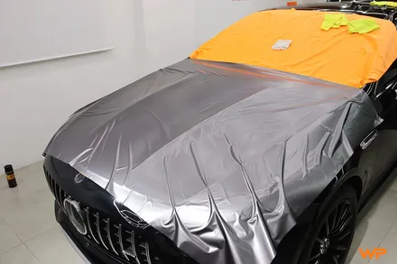 벤츠 GT43 AMG 랩핑제거 및 전체랩핑 재시공 장안동 / 광진구 중곡동