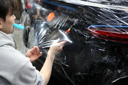 BMW Z4 M40I 자동차PPF 필름 시공 (+소프트탑,휠,가죽코팅) / 광진구, 성수, 송파
