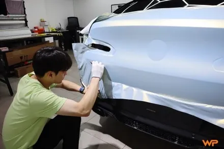 강동구랩핑 BMW X4 M40I 랩핑 제거 후 타이니봇 전체랩핑 / 광진구 중곡동
