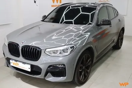 강동구랩핑 BMW X4 M40I 랩핑 제거 후 타이니봇 전체랩핑 / 광진구 중곡동