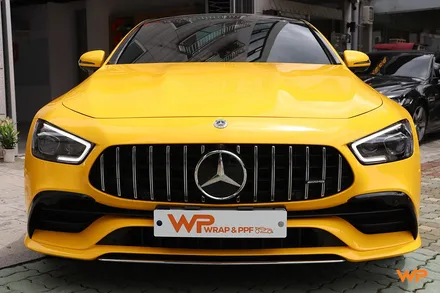 gt43 amg 크롬죽이기 엠블럼 블랙 교체 크롬딜리트 필수 / 광진구 중곡동