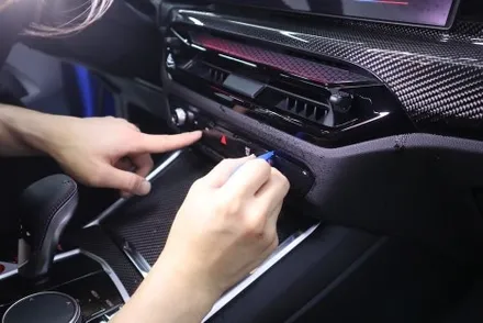 BMW M2 실내PPF 하이글로시 카본시트 보호하기 / 광진구 중곡동