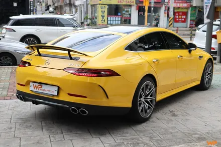 벤츠 GT43 전체랩핑 AMG 감성 살린 옐로우 컬러변신 / 광진구 중곡동