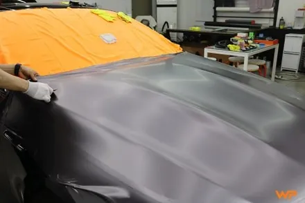 벤츠 GT43 AMG 랩핑제거 및 전체랩핑 재시공 장안동 / 광진구 중곡동