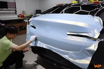 강동구랩핑 BMW X4 M40I 랩핑 제거 후 타이니봇 전체랩핑 / 광진구 중곡동