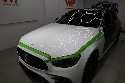 벤츠 w213 e클래스 끝판왕 E53amg 전체랩핑 / 광진구 중곡동