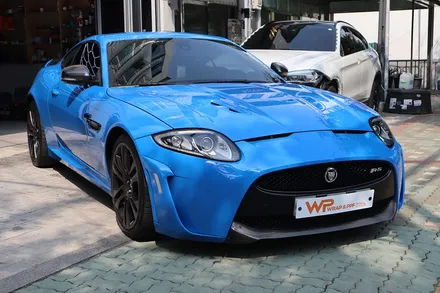재규어 XKR-S 카본 부분랩핑 및 헤드라이트 PPF / 광진구 중곡동