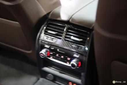 김포랩핑 BMW 5시리즈 유광카본 실내랩핑 / 광진구, 성수, 송파