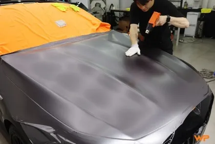 벤츠 GT43 AMG 랩핑제거 및 전체랩핑 재시공 장안동 / 광진구 중곡동