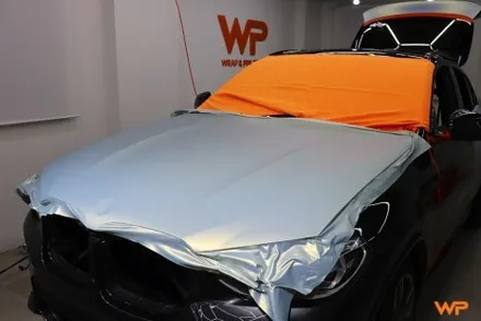 강동구랩핑 BMW X4 M40I 랩핑 제거 후 타이니봇 전체랩핑 / 광진구 중곡동
