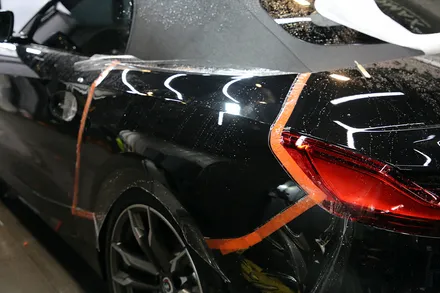 BMW Z4 M40I 자동차PPF 필름 시공 (+소프트탑,휠,가죽코팅) / 광진구, 성수, 송파