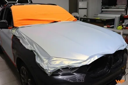 강동구랩핑 BMW X4 M40I 랩핑 제거 후 타이니봇 전체랩핑 / 광진구 중곡동