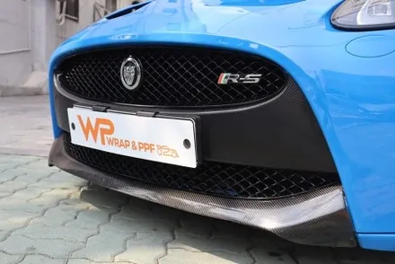 재규어 XKR-S 카본 부분랩핑 및 헤드라이트 PPF / 광진구 중곡동