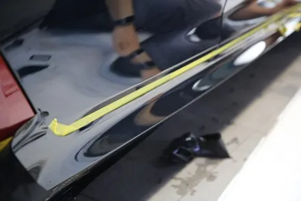 인천 랩핑 고광택 AX 필름 메탈릭 에메랄드 전체 시공 [ BMW M5 CS ] / 광진구, 성수, 송파